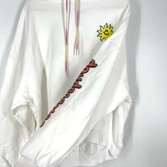 Daydreamer Flyer Oversized Mushroom Hoodie Sweatershirt Size Medium - Picture 6 of 9